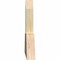 Ekena Millwork Portland Rough Sawn Timber Gable Bracket, Douglas Fir, 36"W x 15"H x 2"D x 6"F, 10/12 Pitch GBW036X15X0206POR00RDF - alternate 5